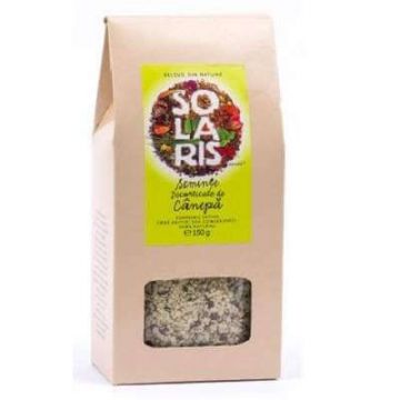 Seminte decorticate de canepa, 150 g, Solaris