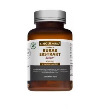 Singularis, extract de sfeclă Sabeet 450mg, 60 capsule