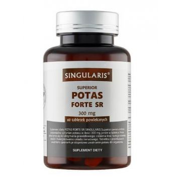 Singularis Potasiu Forte SR 300mg, 60 capsule