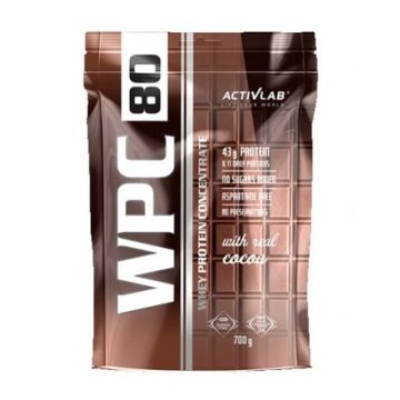 Activlab WPC 80 Standard ciocolată-nucă, 700g