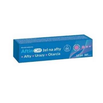 AftinOff, gel aftos, 15 ml