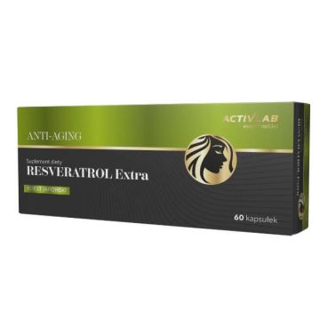 Anti-îmbătrânire Resveratrol Extra, 60 capsule