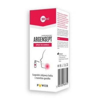 Argensept, spray pentru gât, 20 ml