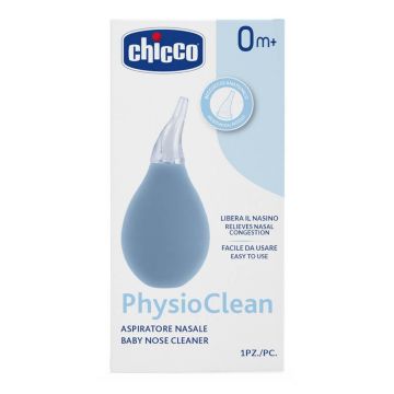 Aspirator nazal Chicco PhysioClean 0m+, 1 buc