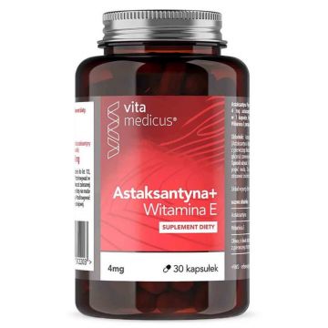 Astaxantină + vitamina E VitaMedicus 30 capsule
