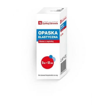 Bandă elastică țesută, 5m x 12cm cu fermoar, Get Health, 1 buc - Pe termen lung!
