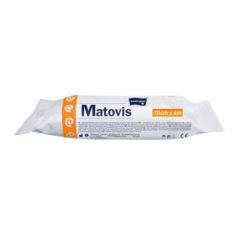 Bandaj tricotat, Matovis, 4m x 10cm, 1 buc - Termen lung!