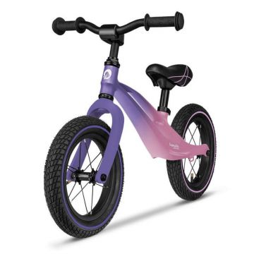 Bicicleta fara pedale Bart Air cu roti gonflabile, 2+ ani, Pink Violet, Lionelo