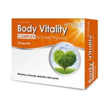 Body Vitality Complex + D3 Activlab Pharma, 30 capsule