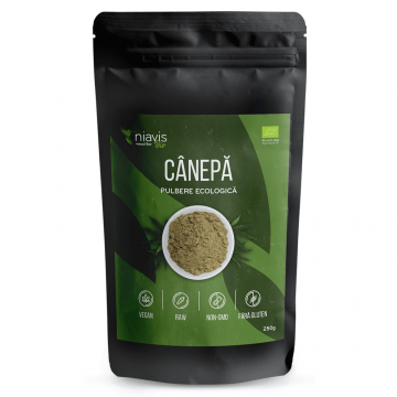 Canepa pulbere ecologica, 250 g, Niavis