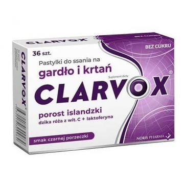 Clarvox coacăz, 36 pastile