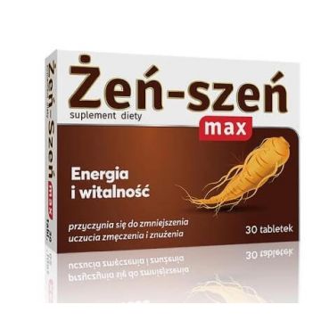 Ginseng Max ALG PHARMA – Energie și Vitalitate, 30 comprimate