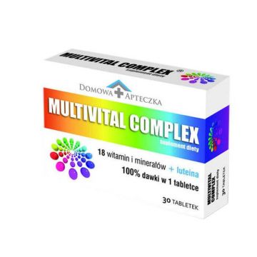 Home Trusa de prim ajutor Multivital Complex 30 comprimate