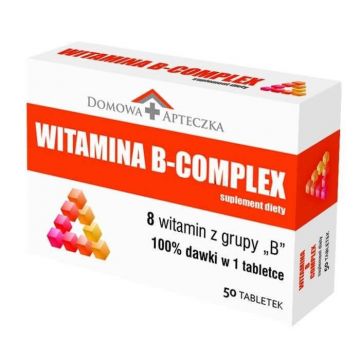 Home Trusa de prim ajutor Vitamina B Complex 50 comprimate