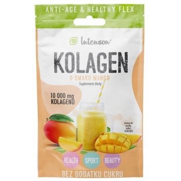 Intenson Colagen + Acid hialuronic aromă de mango, 10,9 g
