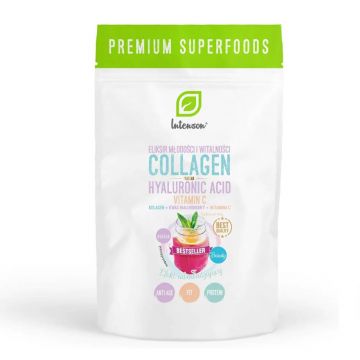 Intenson Colagen + Vitamina C + Acid hialuronic, 60g