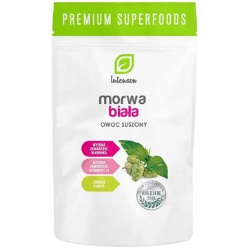 Intenson Fructe uscate de mure albe, 150 g