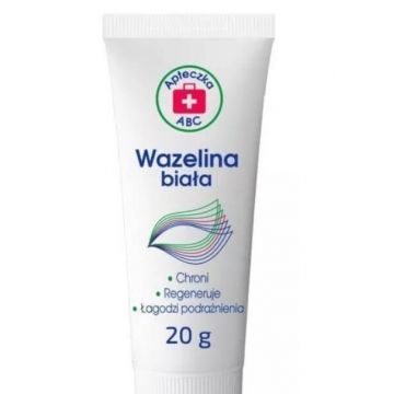 Jeleu de petrol alb cosmetic ABC Kit de prim ajutor 20g