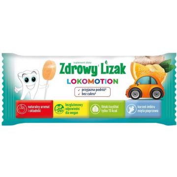 Lollipop sănătos Lokomotion, 1 buc