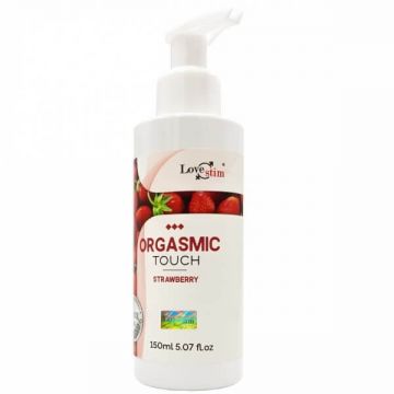 Love Stim Orgasmic Touch Ulei intim aromatizat Căpșuni, 150ml