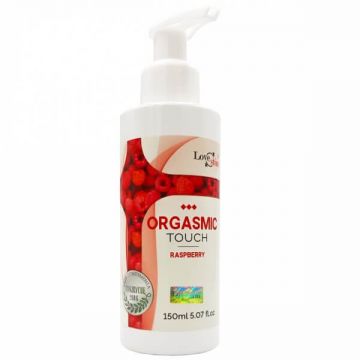Love Stim Orgasmic Touch Ulei intim aromatizat Zmeură, 150ml