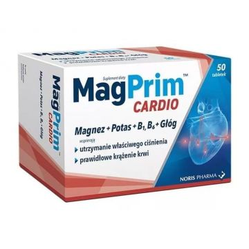 Magprim Cardio, 50 comprimate