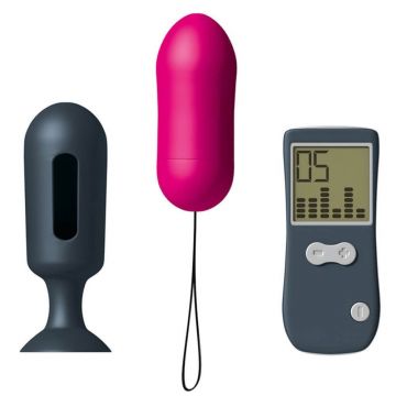 Marc Dorcel Genius Secret Vibe Ou vaginal vibrator cu telecomandă, 1 buc