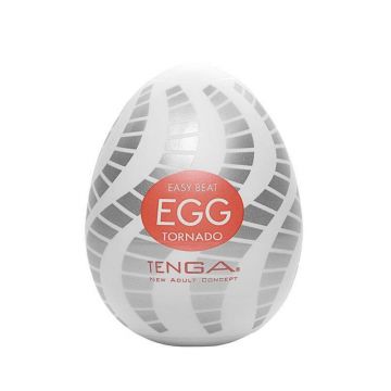 Masturbator de unică folosință Tenga Easy Beat Egg Tornado