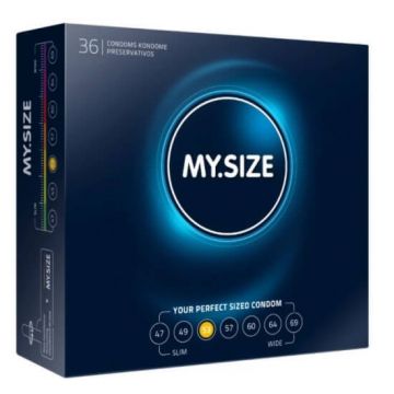 My Size PRO, prezervative 53mm, 36 bucăți