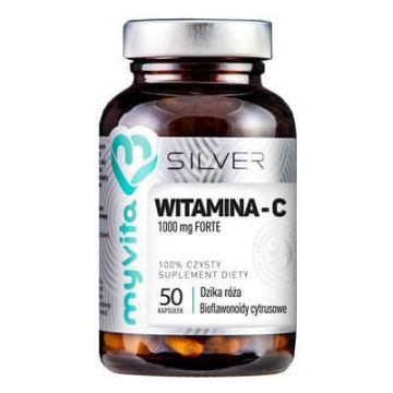 MyVita Silver Vitamina C 1000 mg Forte 50 capsule
