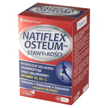 Natiflex Osteum, 60 capsule