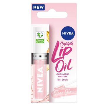 Nivea Caring Lip Oil Clear Glow, 5.5ml