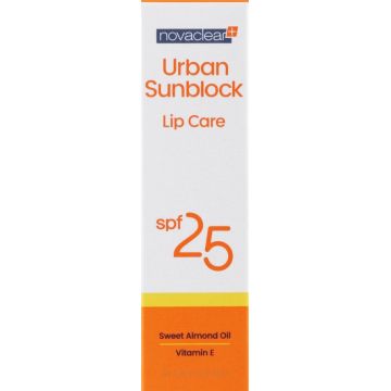 Novaclear Urban Sunblock, Ruj de protecție pentru buze, 4.9 g