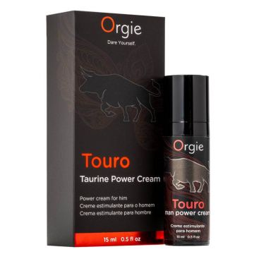 Orgie Touro Taurine Power Crema de îmbunătățire a erecției, 15ml