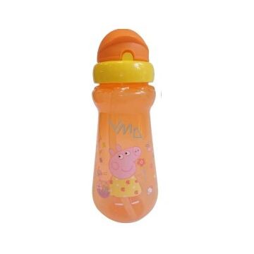 Peppa Pig, Sticlă Somme, portocalie, 310ml