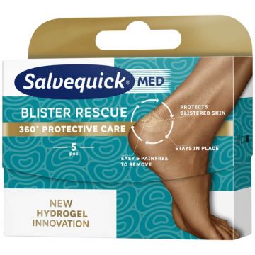 Salvequick Blister Rescue Pits, 5 bucăți