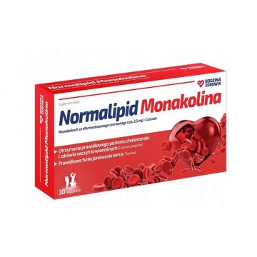 Sănătate de familie Normalipid Monacolin, 30 capsule