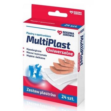 Sănătate familială MultiPlast Universal 24 plasturi