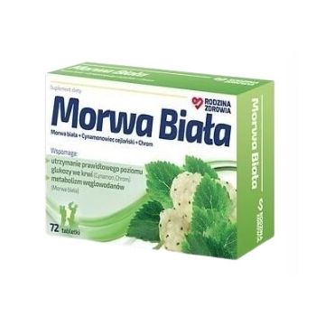 Sănătate Familie Mulberry alb, 72 comprimate