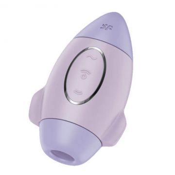 Satisfyer Mission Control stimulator ectastic cu aer Violet, 1 buc