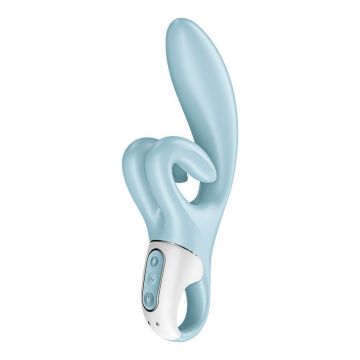 Satisfyer Touch Me Bunny Vibrator albastru