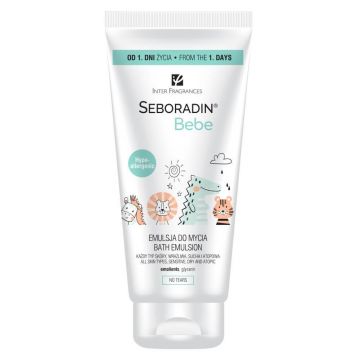 Seboradin Bebe Emulsie de spălare intens hidratantă pentru copii, 200 ml