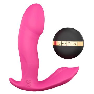 Secret Clit G-spot stimulator cu telecomandă Magenta