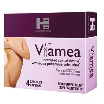 Sexual Health Series Viamea sporește dorința sexuală, 4 capsule