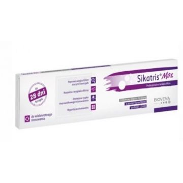 Sikatris MAX, Plasturi de silicon pentru cicatrici, 1 buc. - Utilizare pe termen lung!