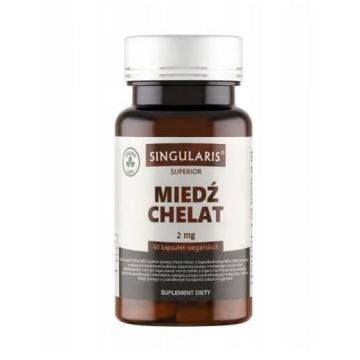 Singularis Superior, Mied Chelat 2 mg, 60 capsule
