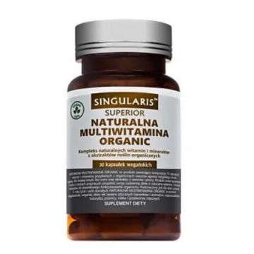 Singularis Superior, Multivitamine naturale, 30 capsule
