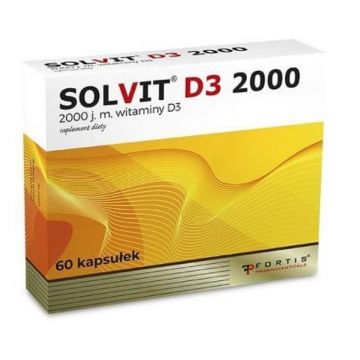 Solvit D3 2000, 60 capsule