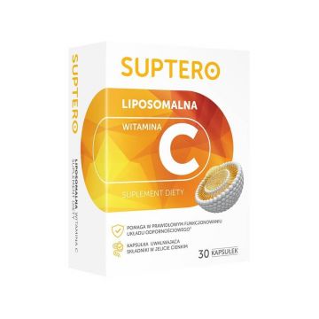 Suptero Liposomal Vitamina C, 30 capsule