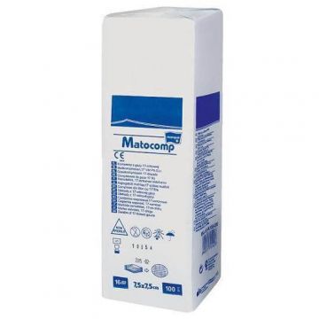 Tampoane nețesute, 13 fire, 8 straturi, 7,5 x 7,5 cm, 1 pachet (100 bucăți) - Durată lungă de viață!